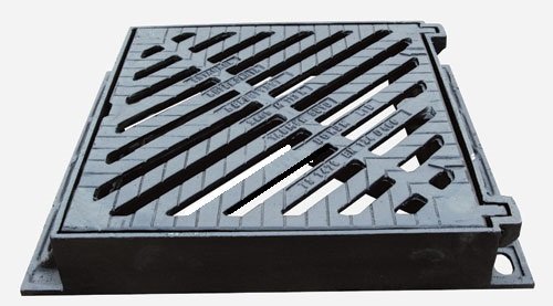 Sfero Döküm 60x60 Cm Otomatik Kilitli Yağmursuyu Izgara Takımı
